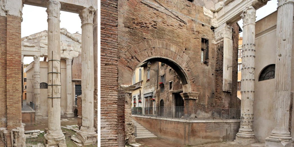 Portico d'Ottavia Portico d'Ottavia