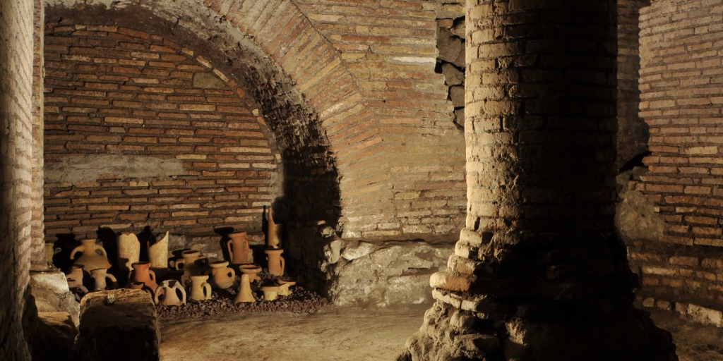 San Paolo alla Regola, particolare delle strutture murarie