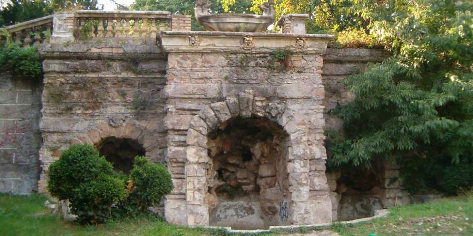 Ninfeo a Villa Sciarra Ninfeo a Villa Sciarra