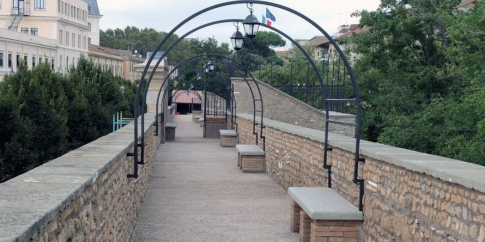 Camminamento delle Mura Aureliane di Viale Pretoriano Camminamento delle Mura Aureliane di Viale Pretoriano