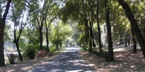 veduta del parco di S. Sebastiano veduta del parco di S. Sebastiano