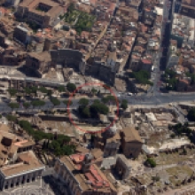 Foto aerea scavo Foto aerea scavo