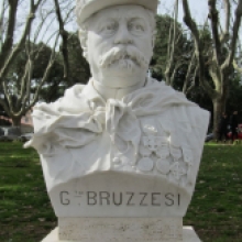 Passeggiata del Gianicolo, busto di Giacinto Bruzzesi Passeggiata del Gianicolo, busto di Giacinto Bruzzesi
