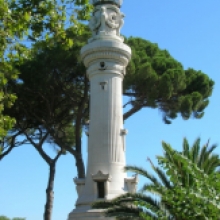 Passeggiata del Gianicolo, faro celebrativo degli italiani d'Argentina Passeggiata del Gianicolo, faro celebrativo degli italiani d'Argentina
