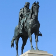 Passeggiata del Gianicolo, monumento a Giuseppe Garibaldi Passeggiata del Gianicolo, monumento a Giuseppe Garibaldi