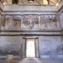 Decorazioni pittoriche della cella Decorazioni pittoriche della cella