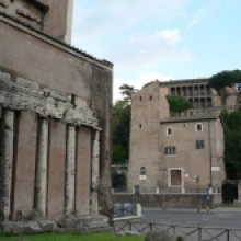 Casina dei Pierleoni in relazione con la chiesa di S.Nicola in Carcere Casina dei Pierleoni in relazione con la chiesa di S.Nicola in Carcere