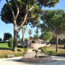 Villa Carpegna, scorcio del parco Villa Carpegna, scorcio del parco